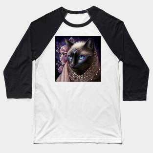 Siamese Beauty Baseball T-Shirt